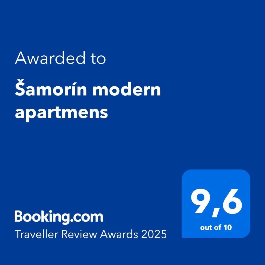Samorin Modern Apartmens Private Parking - Air Conditioning Eksteriør billede